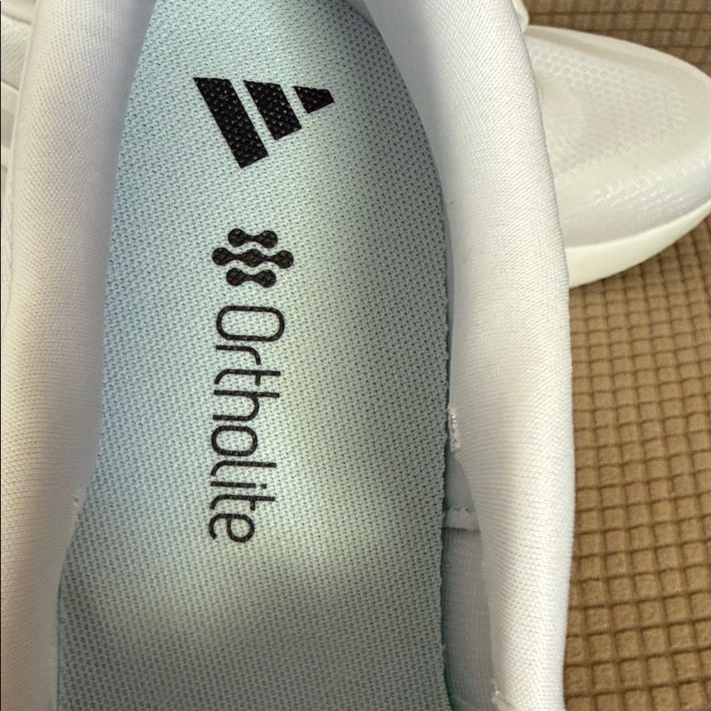 Adidas Women’s size 9-1/2  White Mesh Sneakers New! - Picture 5 of 7
